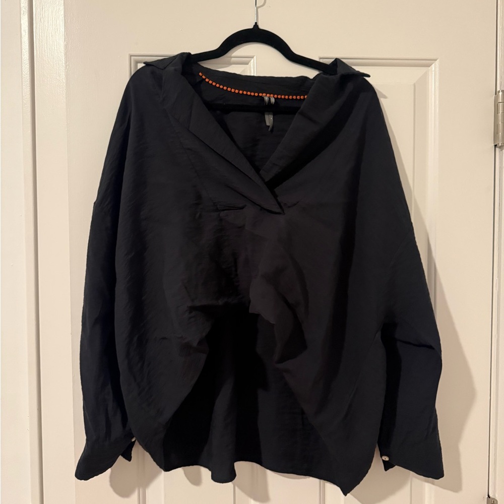 Anthropologie Black Women's Top